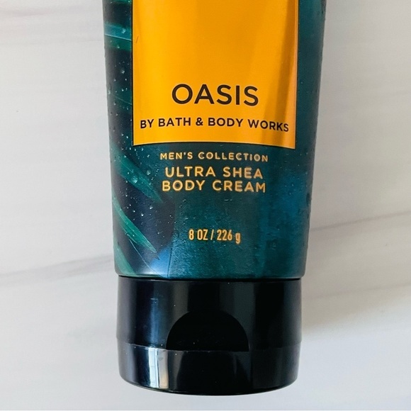 Bath & Body Works Men’s Oasis Ultra Shea Body Cream- 8oz- New - Picture 4 of 6